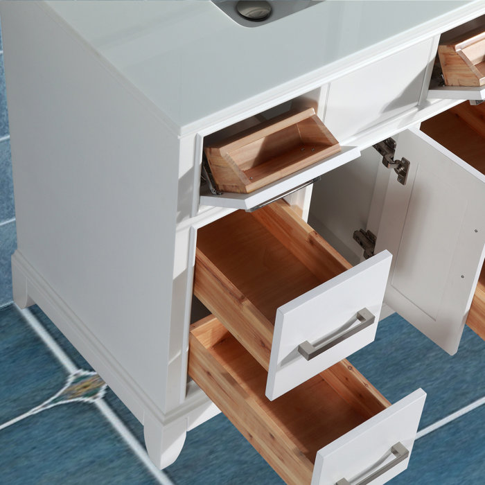 Red Barrel Studio® Valor 36'' Freestanding Single Bathroom Vanity with